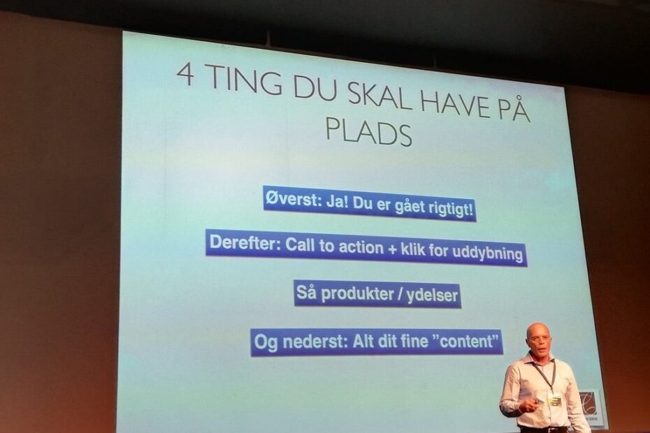 Thomas Rosenstand på SEOday 2020 i Kolding