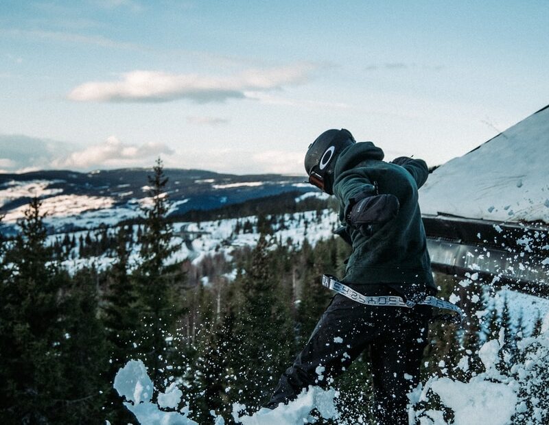 Hafjell i Norge på ski