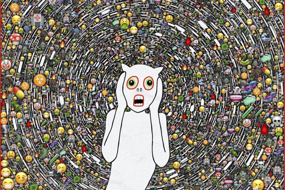 angst og bange illustration